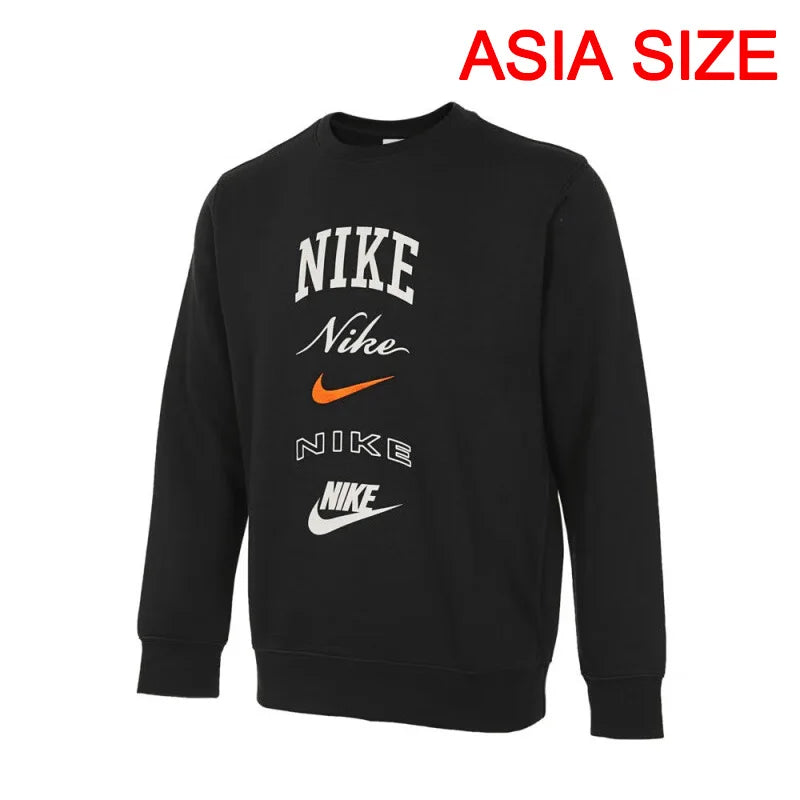 Original New Arrival NIKE AS M NK CLUB BB CREW STACK GX Men's Pullover Jerseys Sportswear