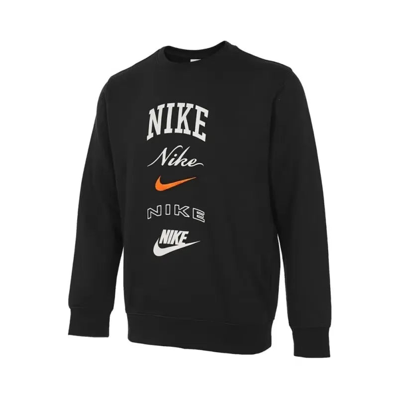 Original New Arrival NIKE AS M NK CLUB BB CREW STACK GX Men's Pullover Jerseys Sportswear